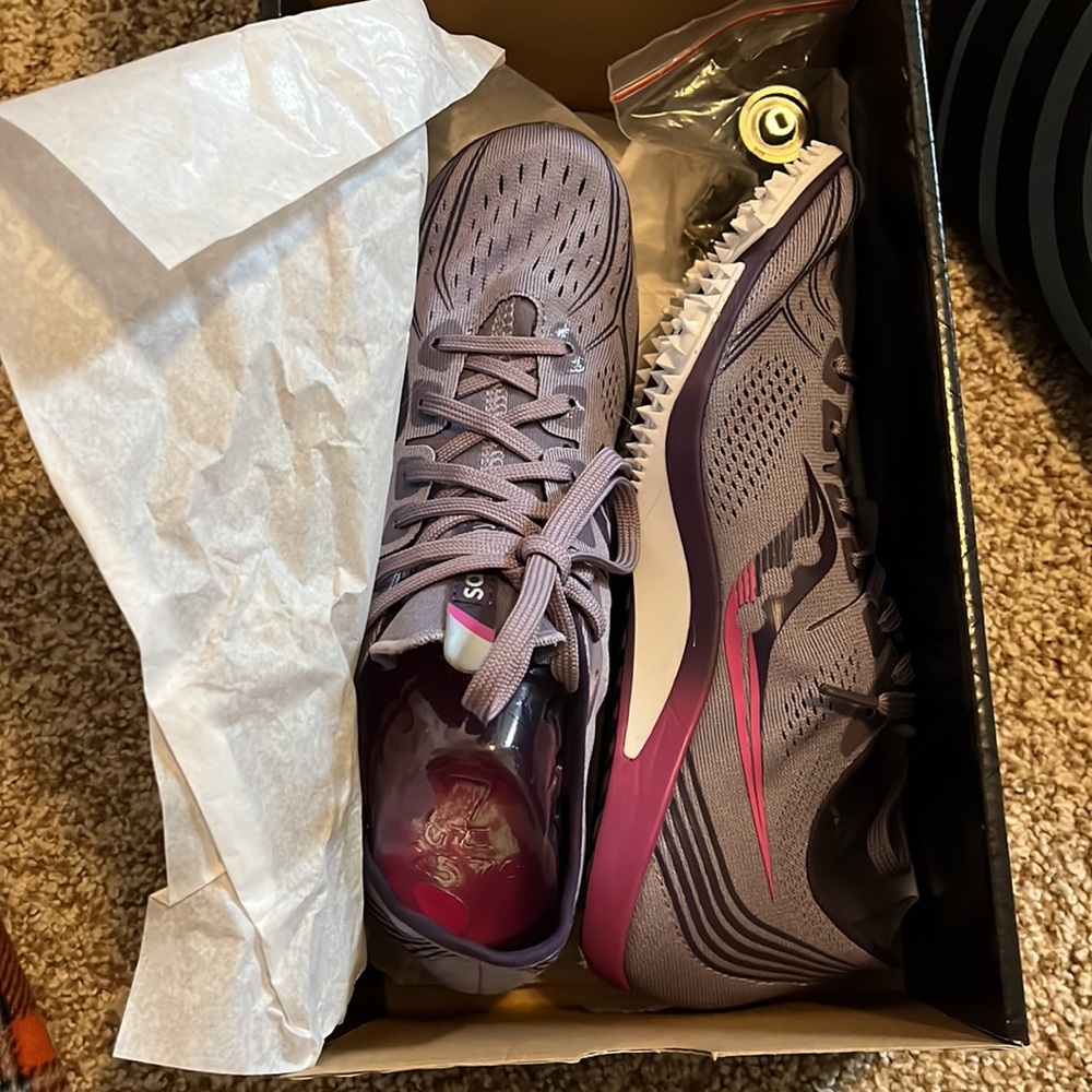 Saucony distance racing spikes- BRAND NEW